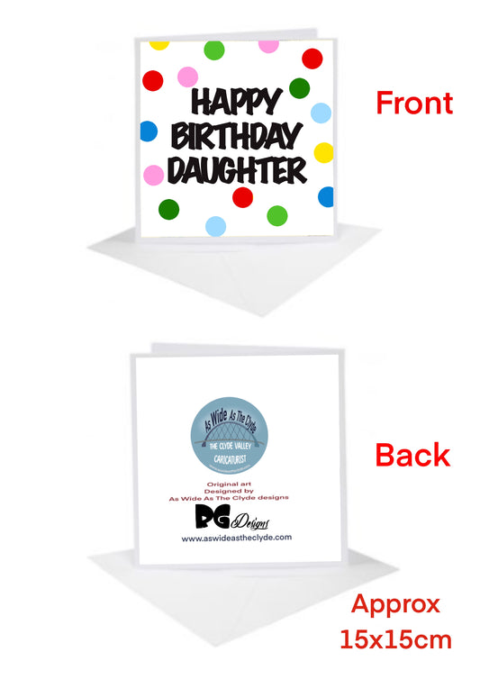 Happy Birthdaty Daughter Cards-Cards