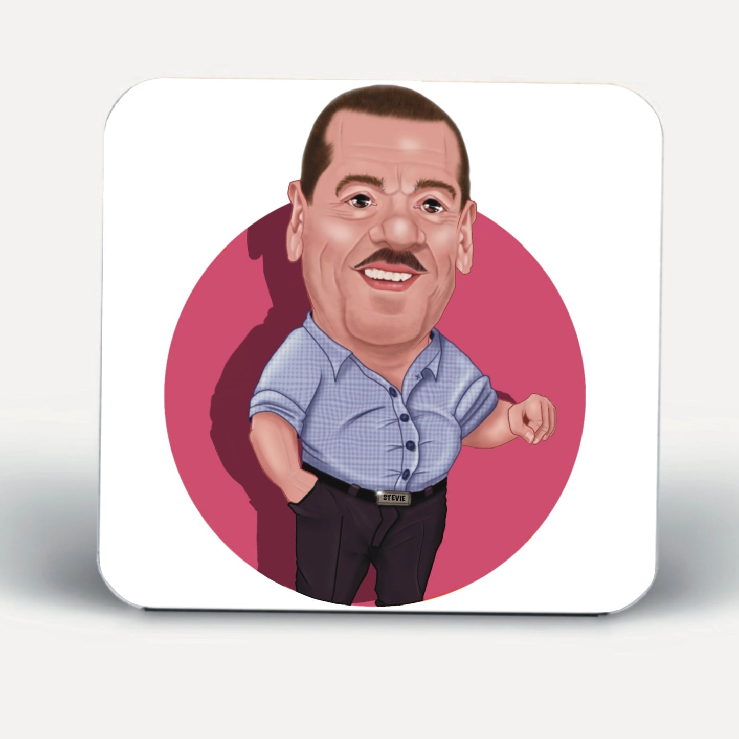 Still Game Coasters-Coasters STEVIE THE BOOKIE