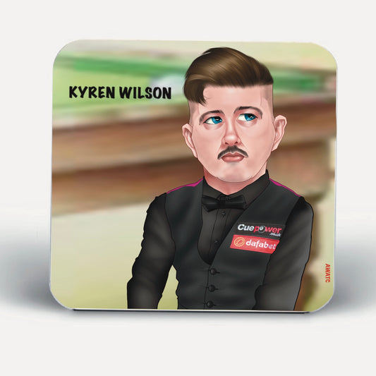 Kyren Wilson snooker coasters-coastets