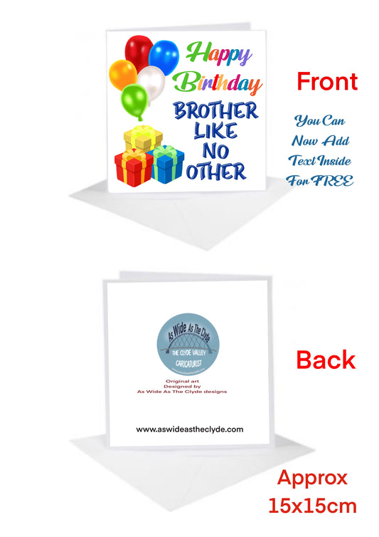 Brother Birthday Cards-Cards