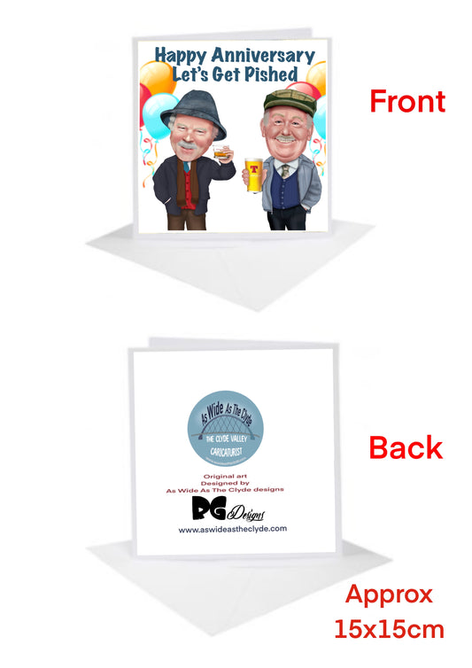 Still Game Cards-Cards Anniversary Cards-Cards Auld Pals.