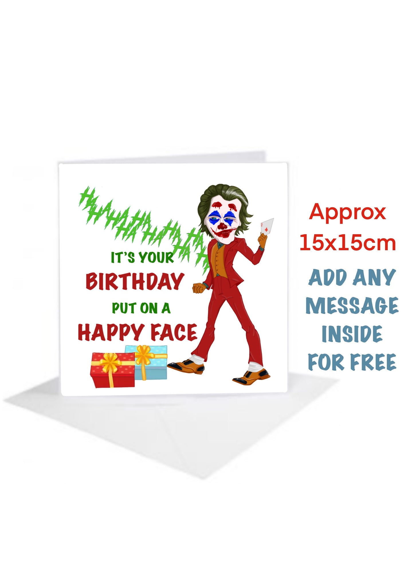 Joker Birthday Cards-Cards put on a happy face