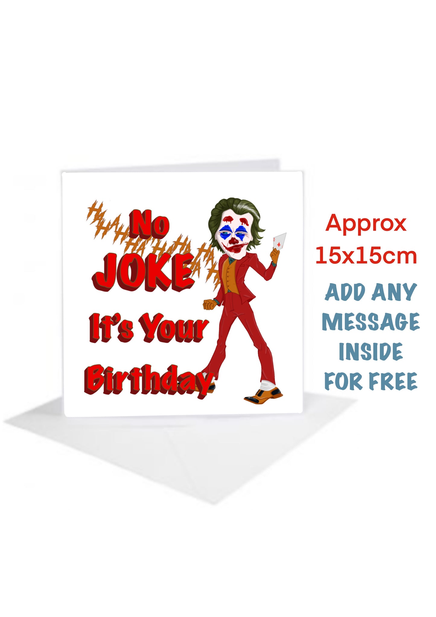 Joker Birthday Cards-Cards No Joke