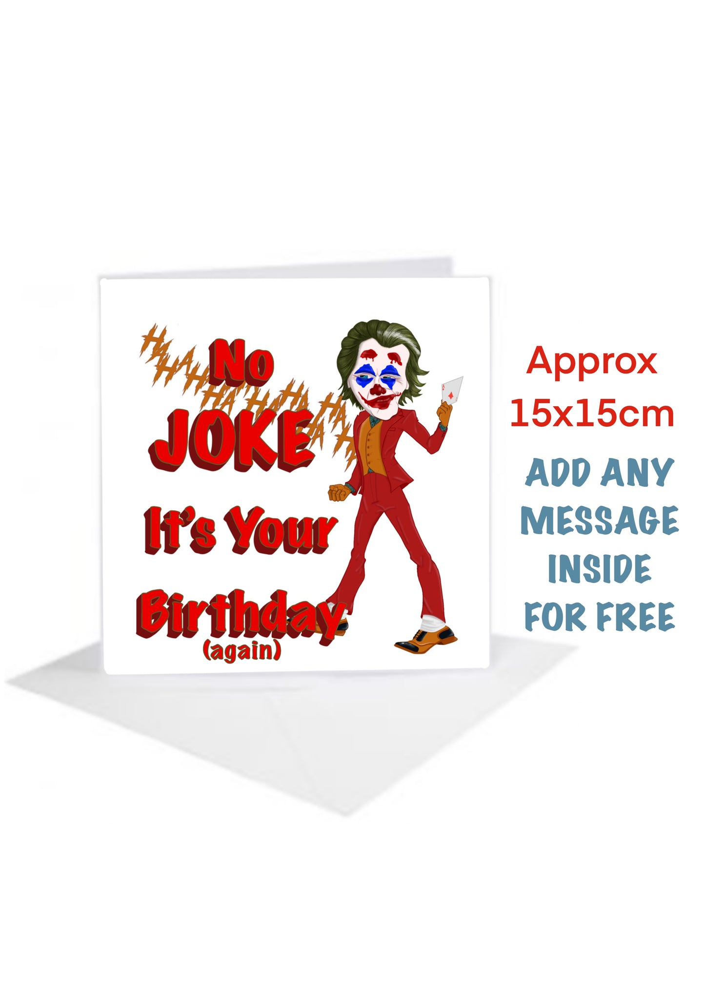 Joker Birthday Cards-Cards No Joke