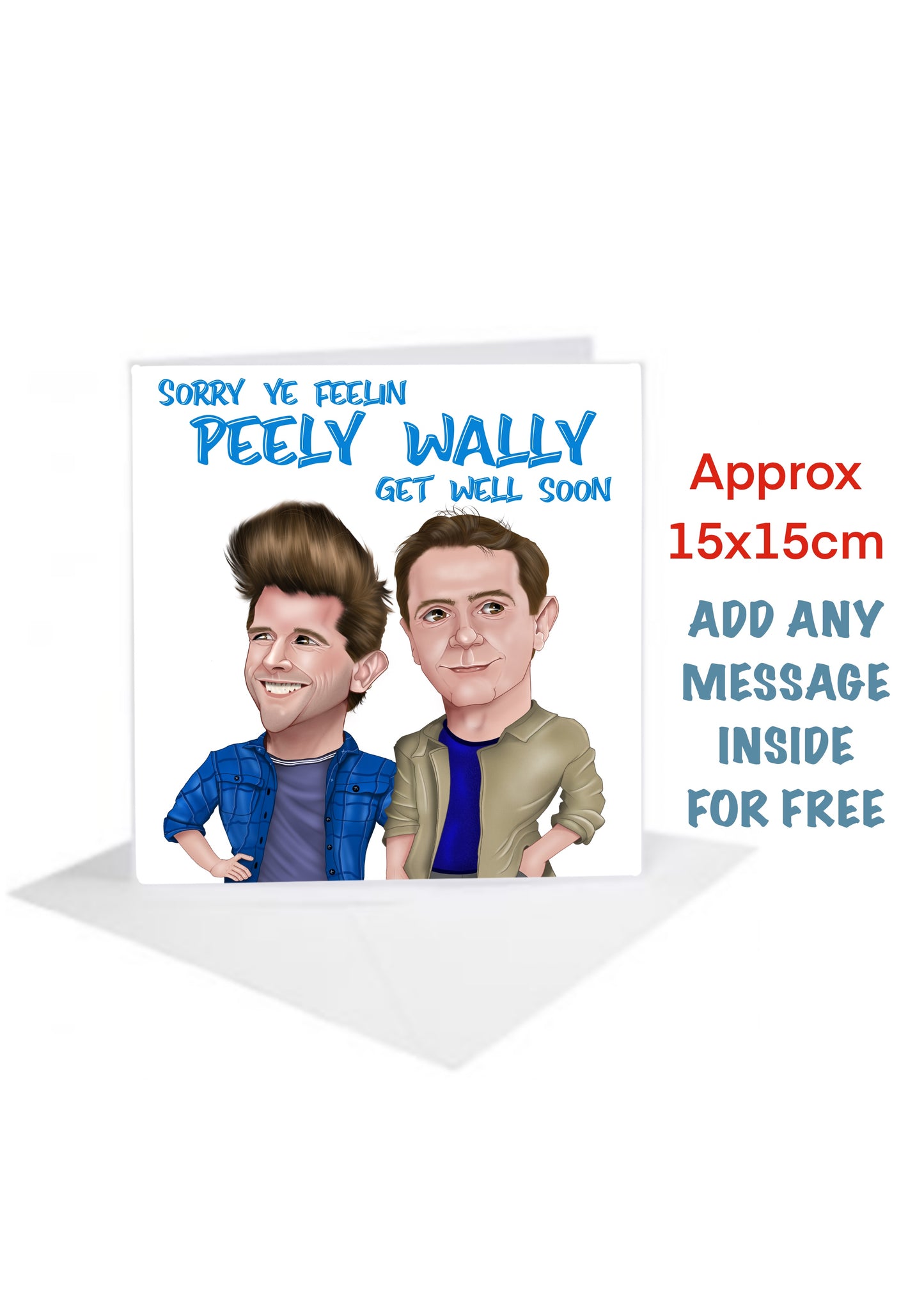 Comedy Two Doors Down Get Well Soon Cards-Cards