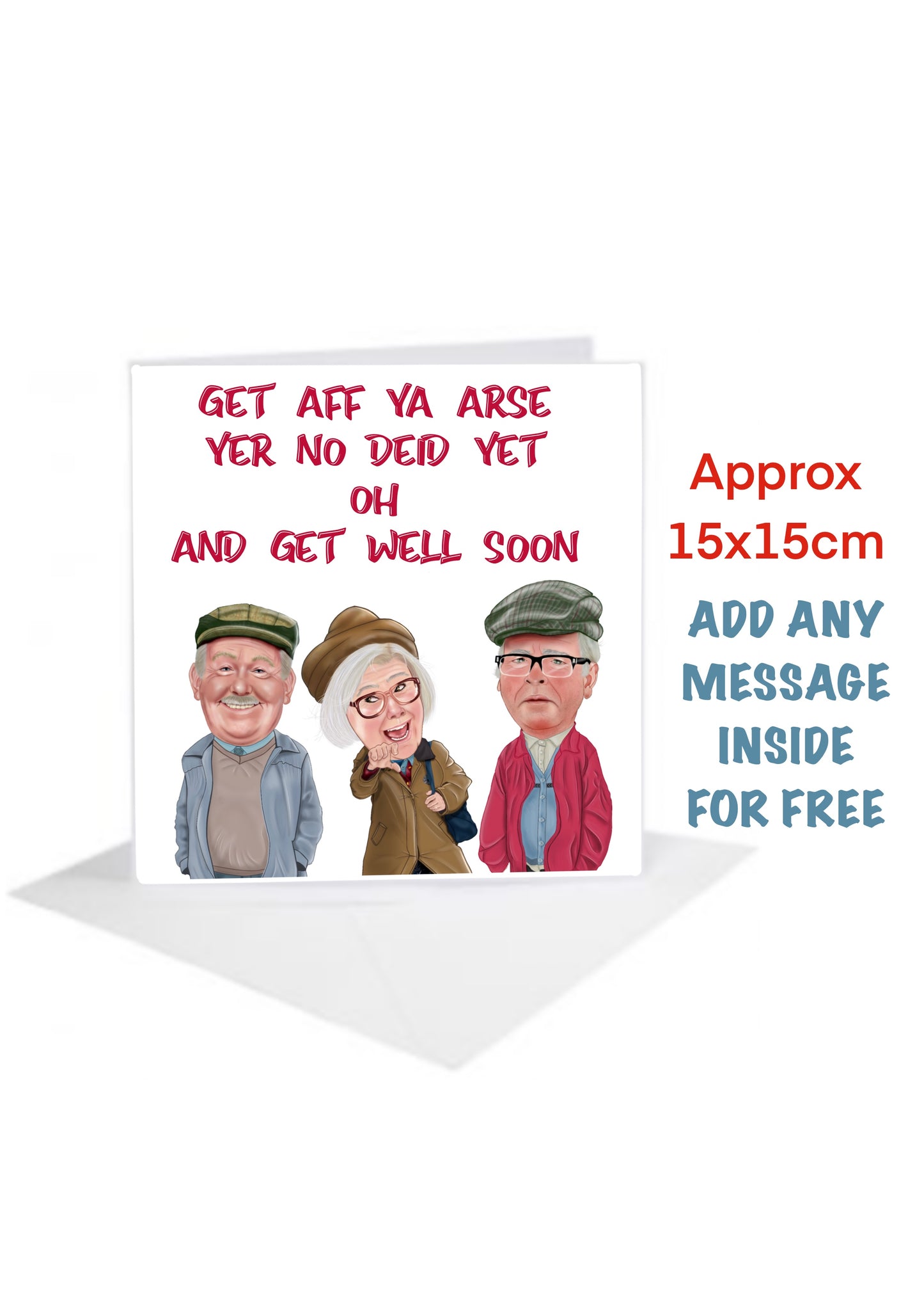 Still Game get well soon Cards-Cards Still Game Isa Auld Pals auldpals