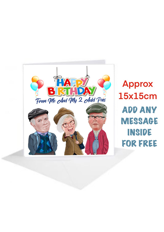 Still Game Birthday Cards-Cards isa Winston tam mullen