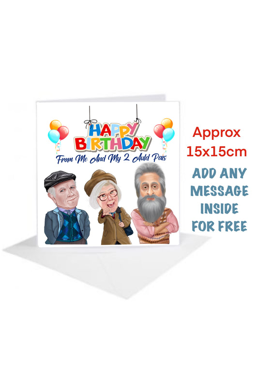 Still Game Birthday Cards-Cards isa tam navid