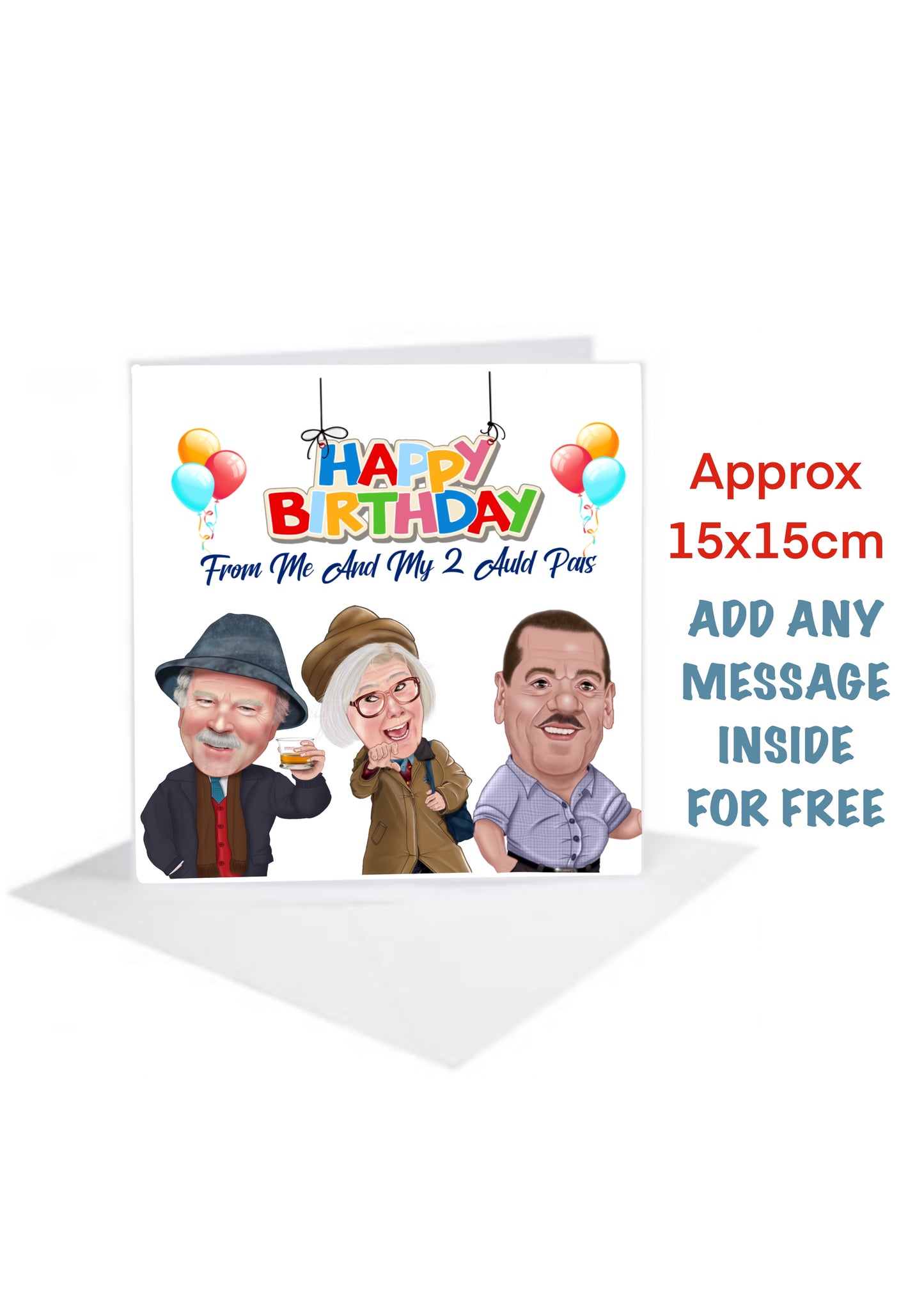 Still Game Birthday Cards-Cards isa and her 2 auld pals