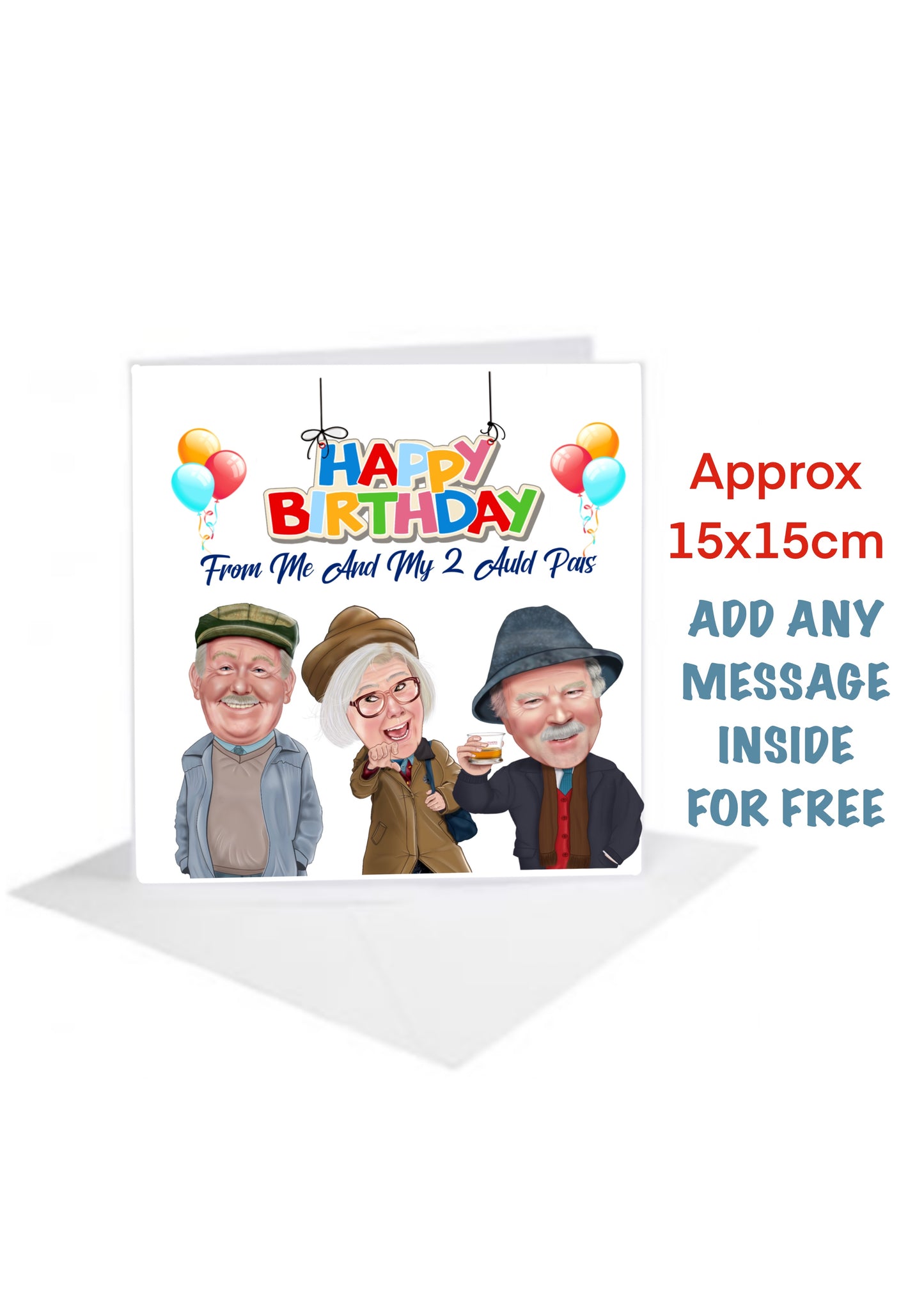 Still Game Cards-Cards birthday jack Victor isa 2 auld pals