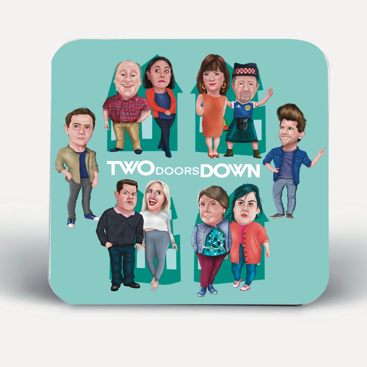 New in Two Doors Down Coasters-Coasters