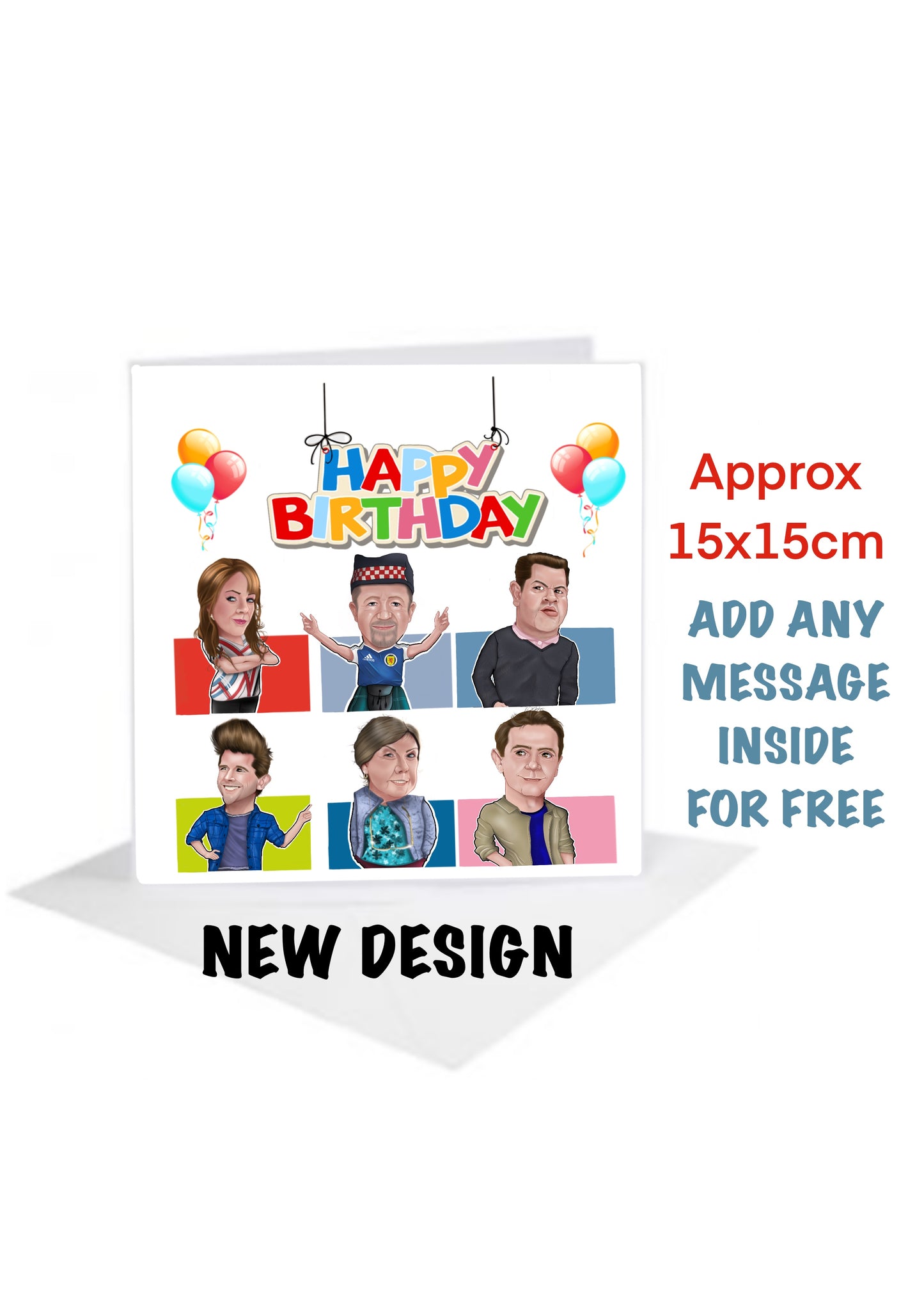 Comedy Two Doors Down Birthday Cards-Cards (Copy)