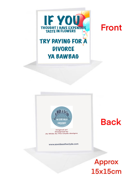 Baw Bag Divorce Cards-Cards