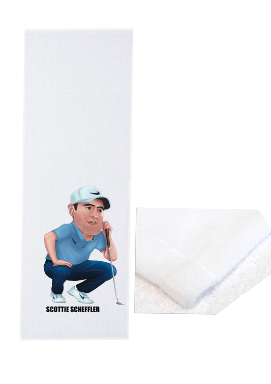 Scottie Scheffler Sports Towels-Towels golf