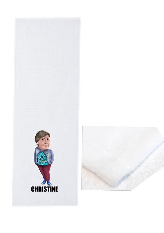 Two Doors Down Sports Towels-Towels Christine