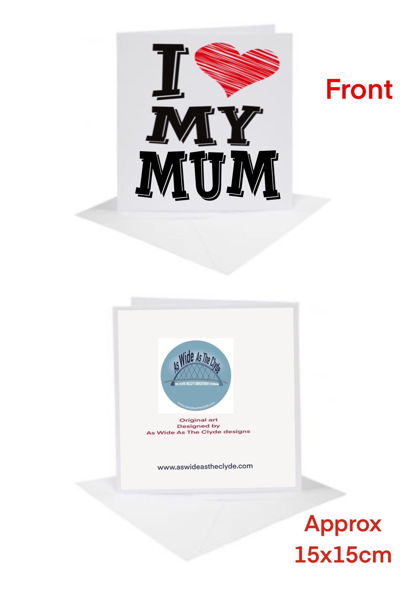 Mothers Days Cards-Cards love my mum