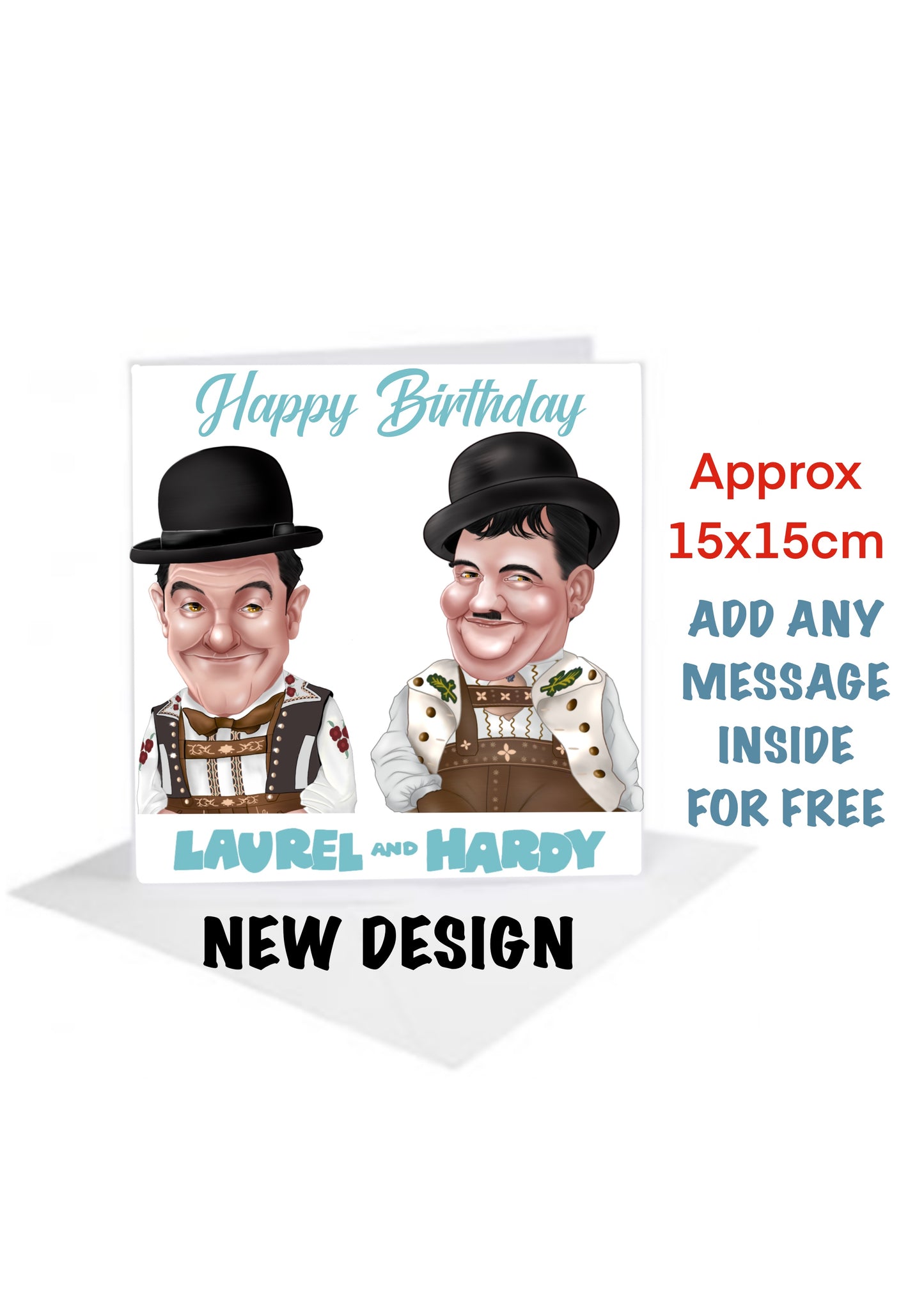 Happy Birthday Cards-Cards Laurel And Hardy