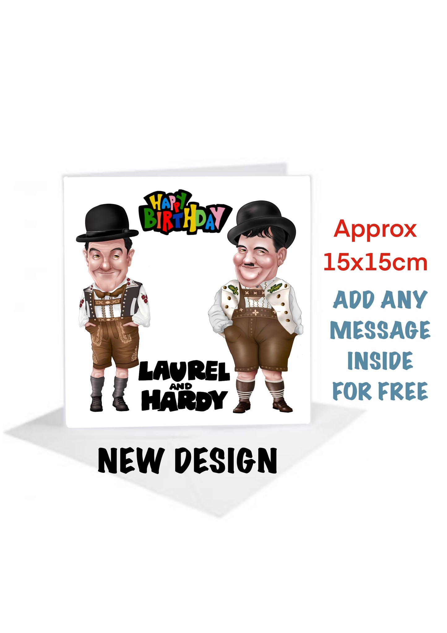 Laurel And Hardy Birthday Cards-Cards