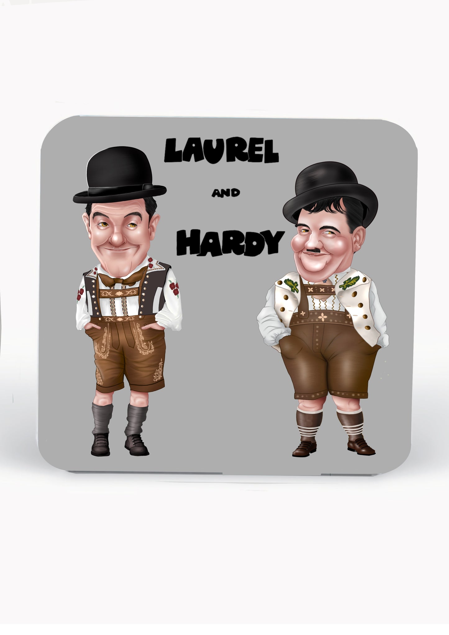 Laurel And Hardy Coasters-Coasters