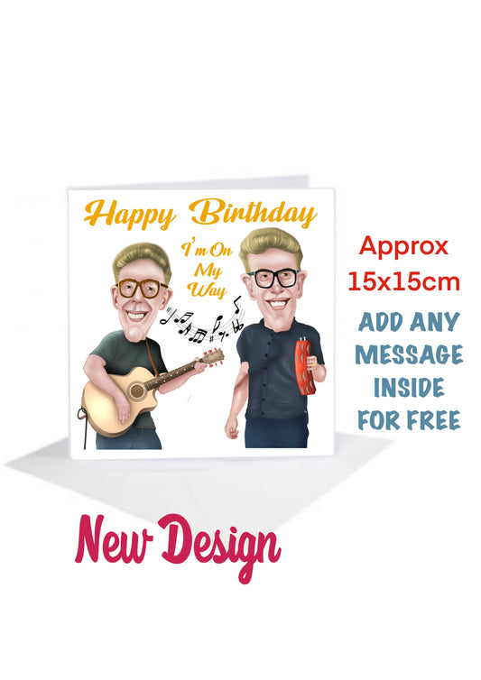 Proclaimers Birthday cards-Cards