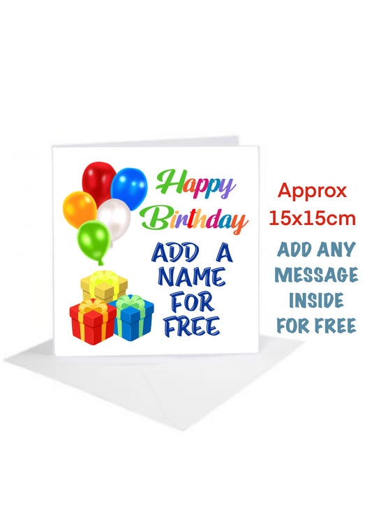 Happy Birthday Cards-Cards