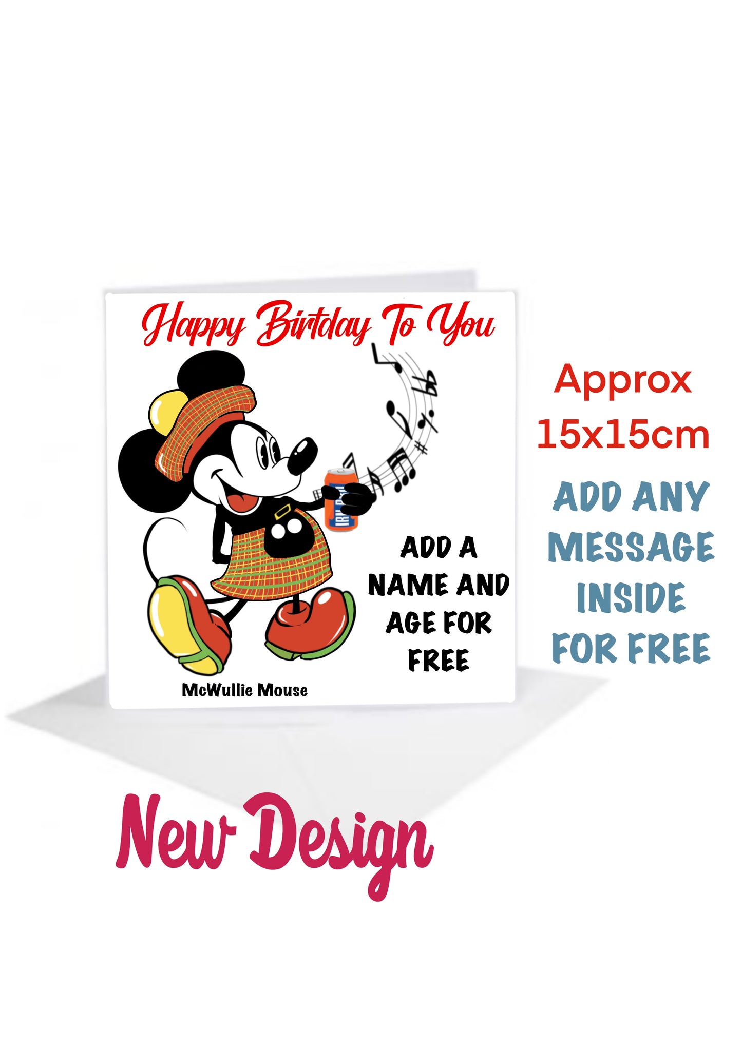 McWullie Mouse Birthday Cards-Cards