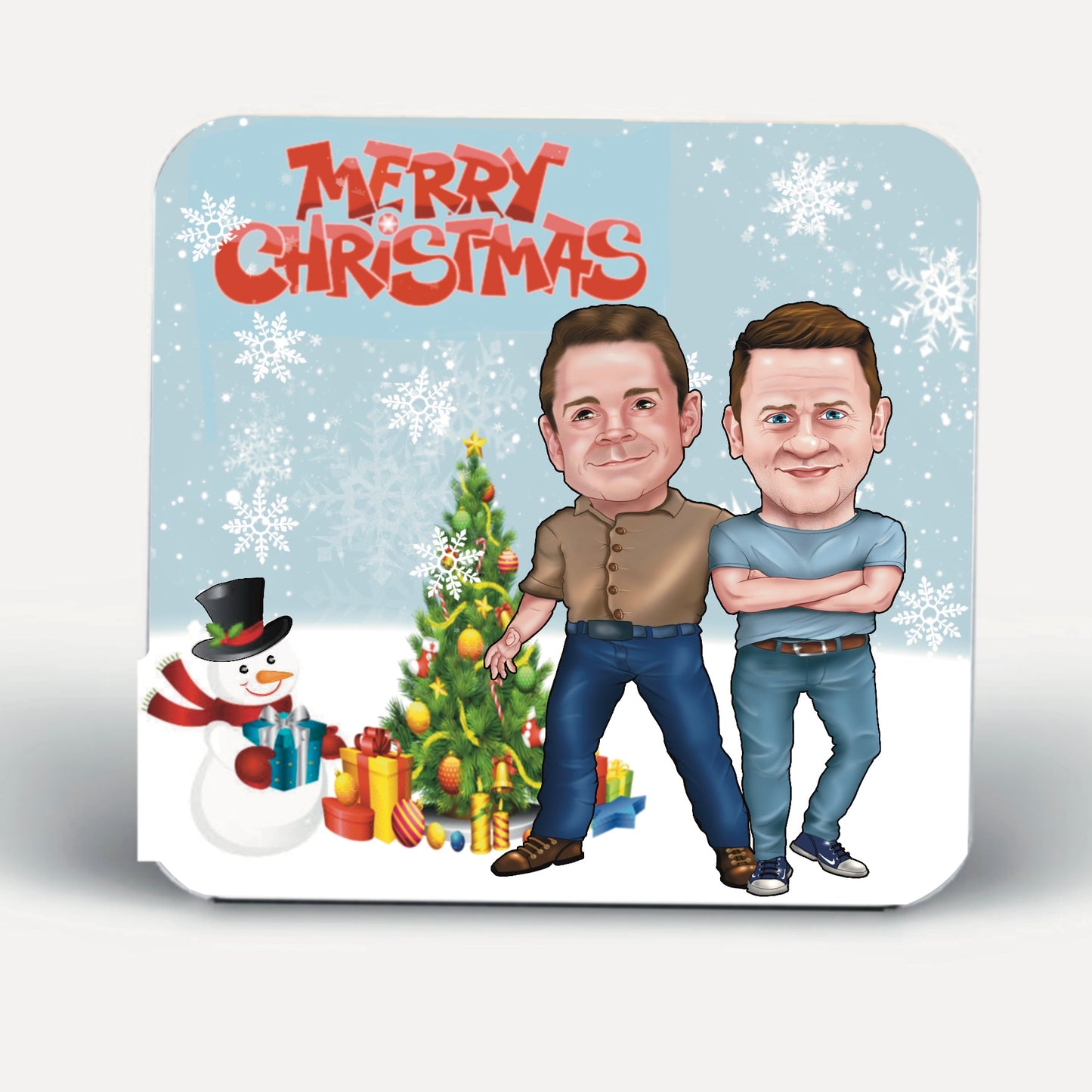 River city inspired coasters-coasters wee bob and Angus