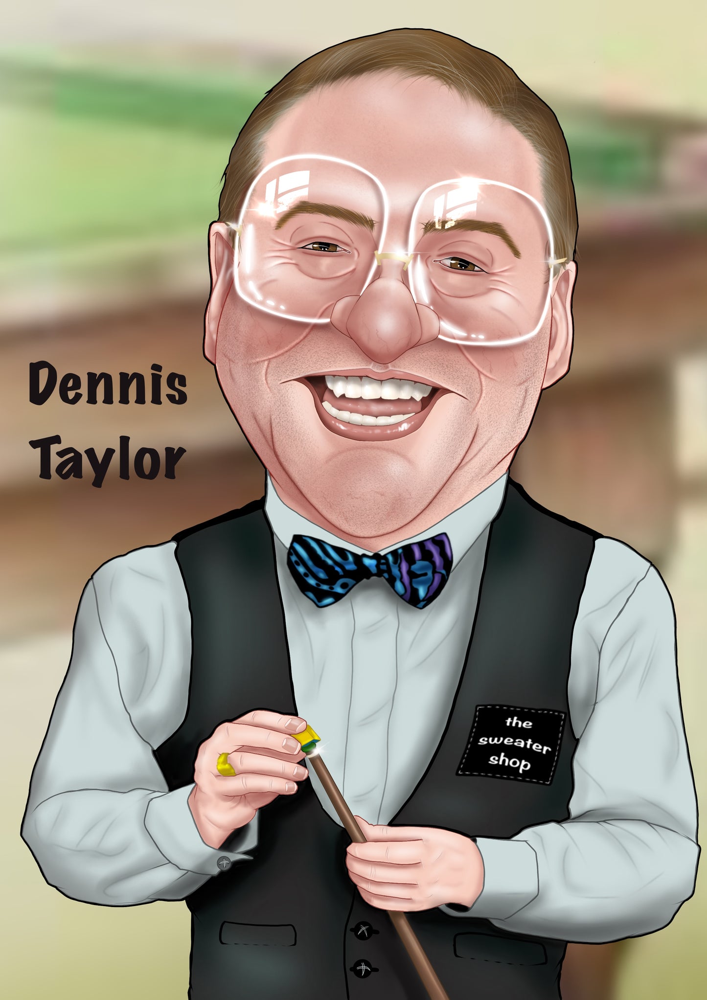 Snooker - Dennis Taylor - Prints