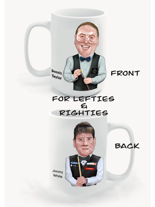Snooker - Duo mug with Dennis Taylor and Jimmy White - Mugs