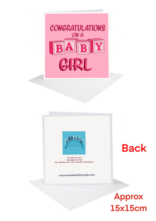 Cards - Babies - Congratulations Baby Items