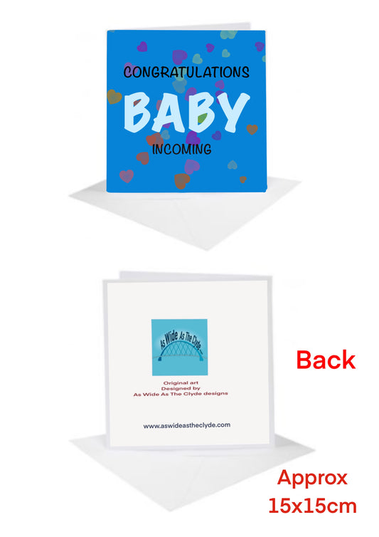 Cards - Babies - Congratulations BABY ITEMS