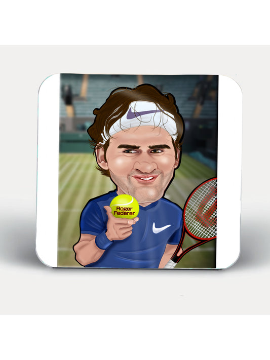 Coasters - Roger Federer - Tennis