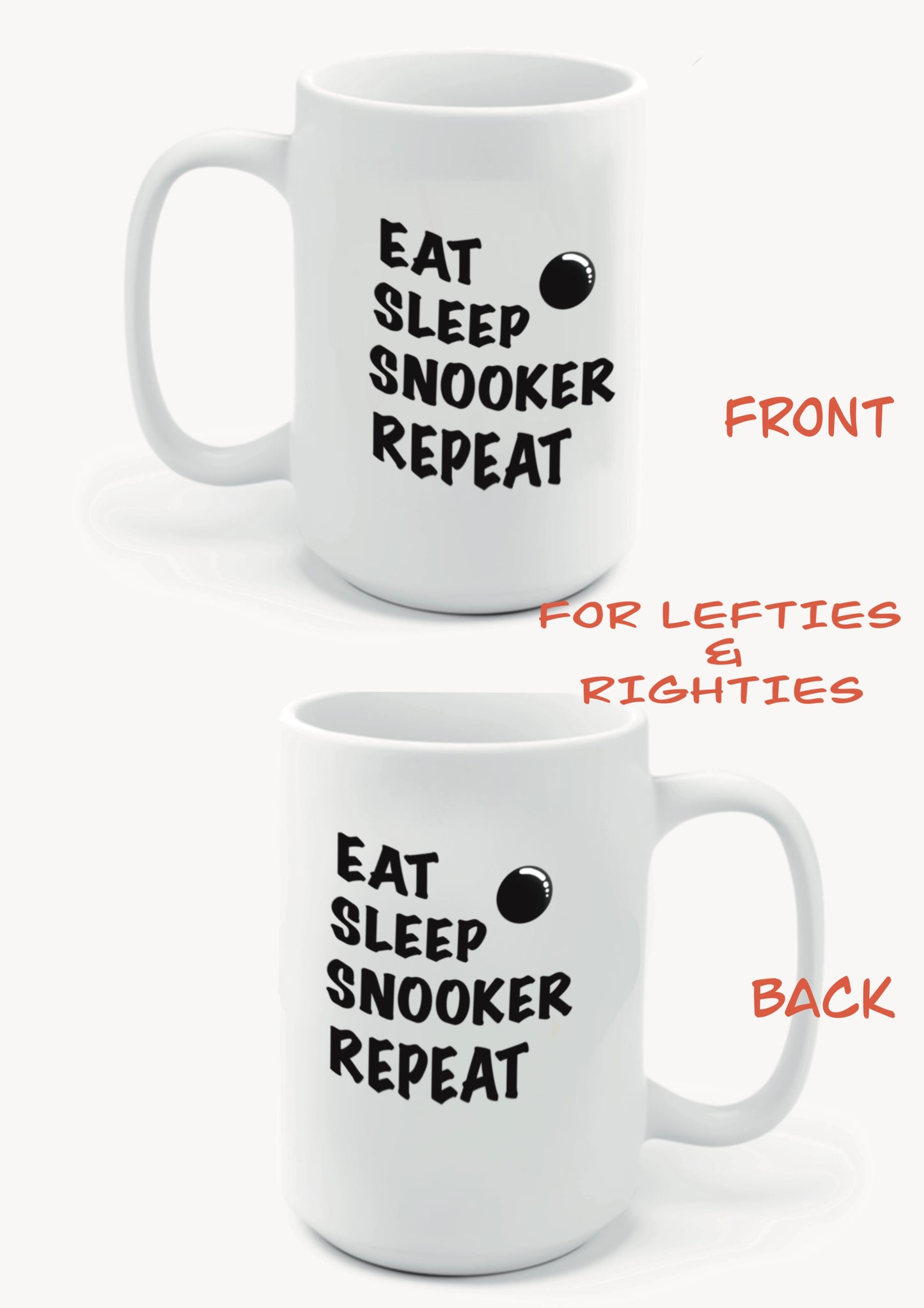 Snooker mug - Eat Sleep Snooker Repeat