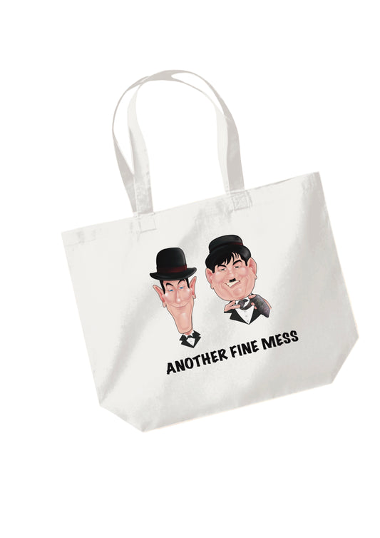 Tote bags - Laurel and Hardy