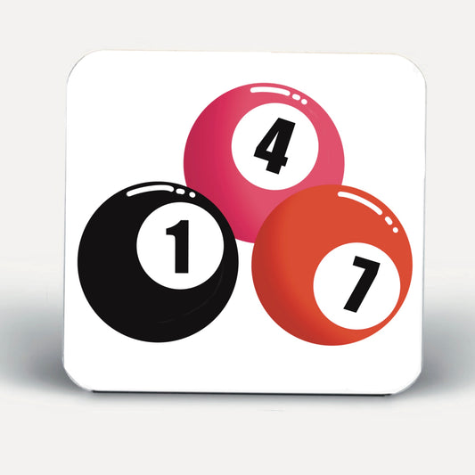 Snooker Coasters - 147